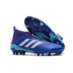 Adidas Predator 18+ FG Dames - Blauw Wit_1.jpg